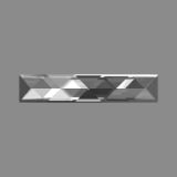 A collection of my best Gemstone Faceting Designs Volume 5 Diamond Bar 5:1 gem facet diagram